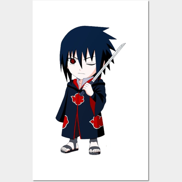 Sasuke Uchiha Wall Art by gagalkaya